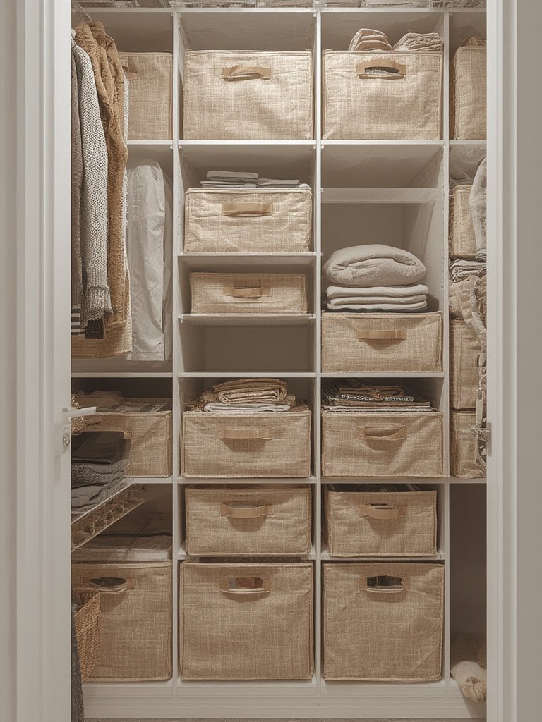 storage cubes in action