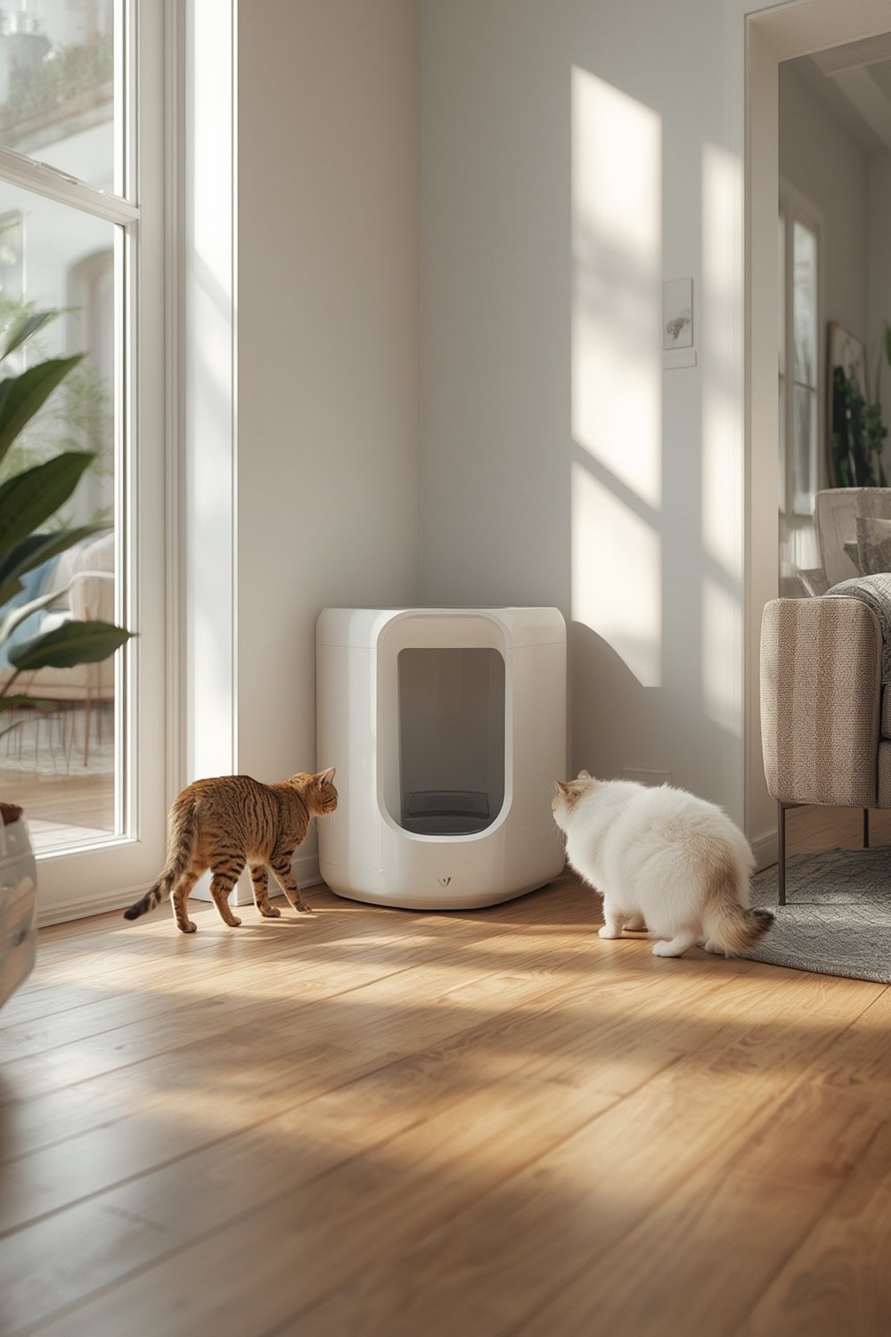 automatic litterbox product view