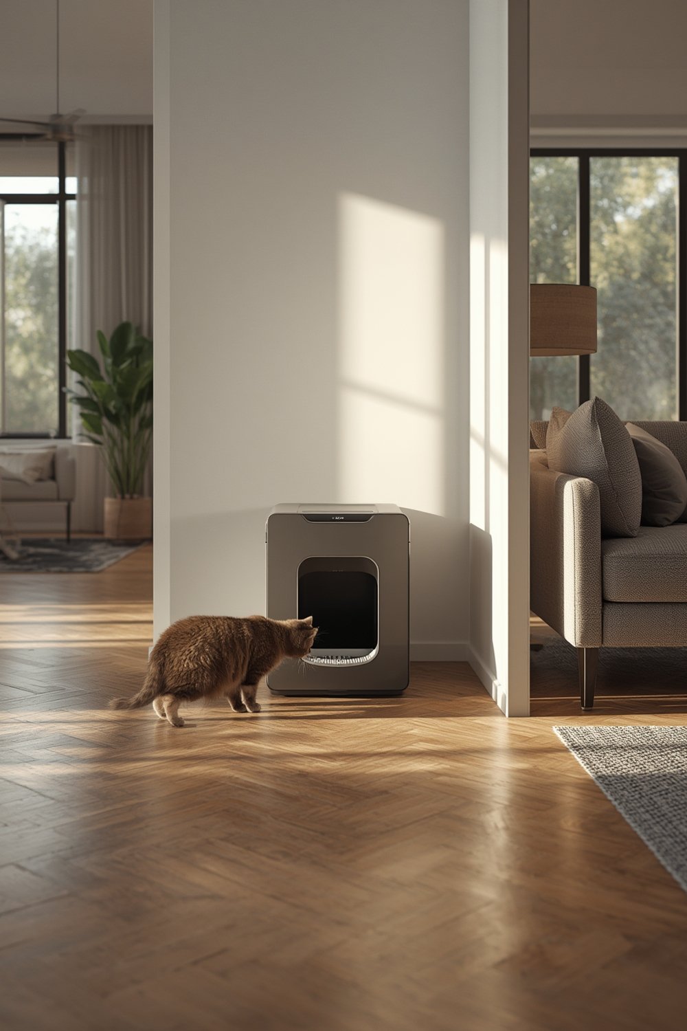 automatic litterbox product view