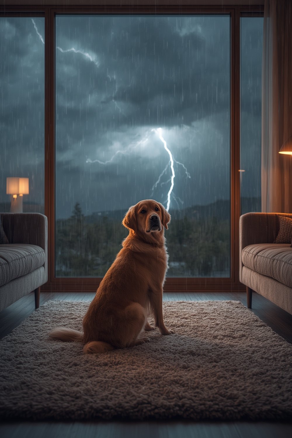 dog calming product view