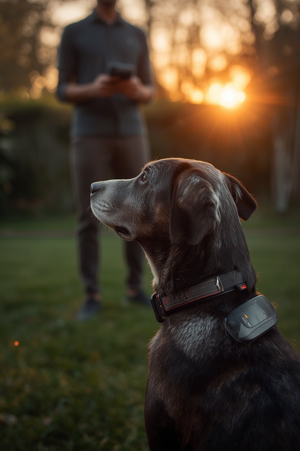 dog training in action