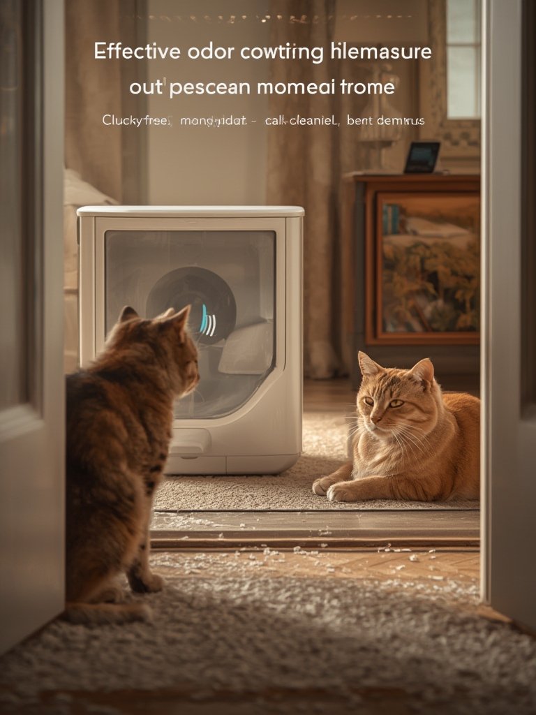 smart litter in action