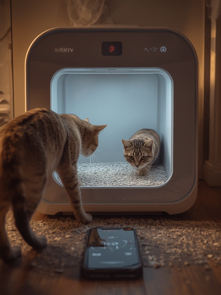 Automatic Litterbox: 7 Ultimate Steps for Amazing Results in 2026 2 automatic litterbox in action