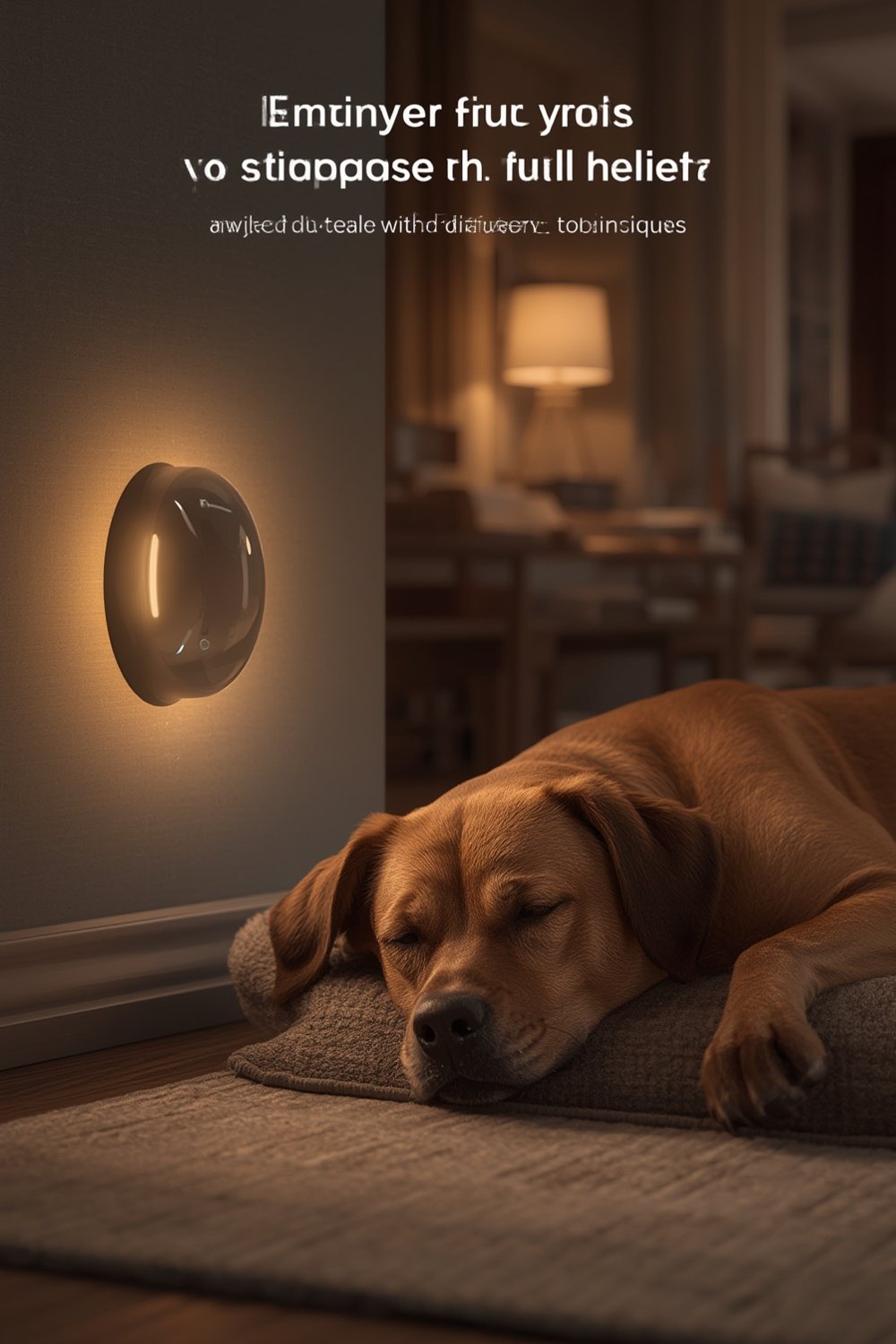 dog calming in action