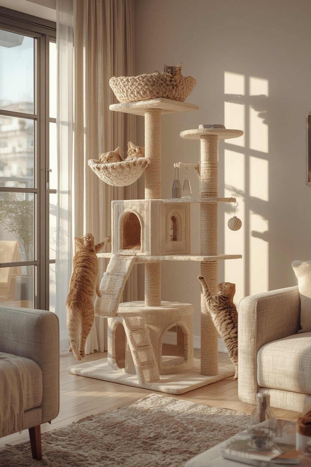cat tower product view