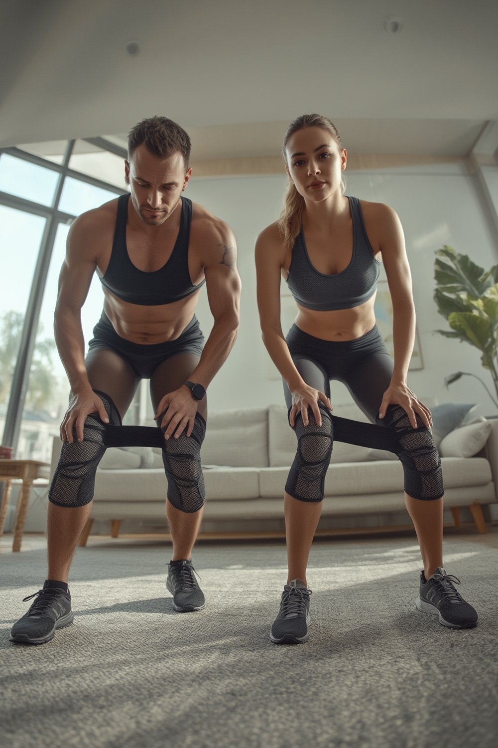 knee strap product view