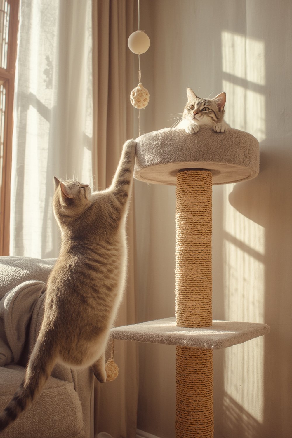 Cat Scratcher: 3 Ultimate Steps For Amazing Indoor Furniture Protection 2026 2 cat scratcher in action