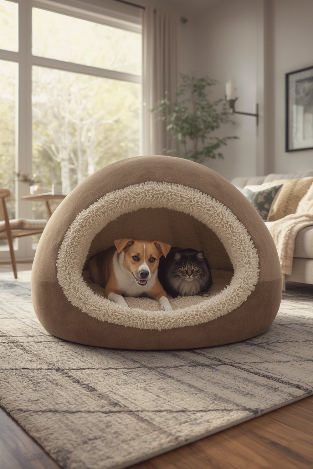 Cave Bed: 7 Ultimate Secrets For Best Pet Comfort In 2026 1 cave bed product view