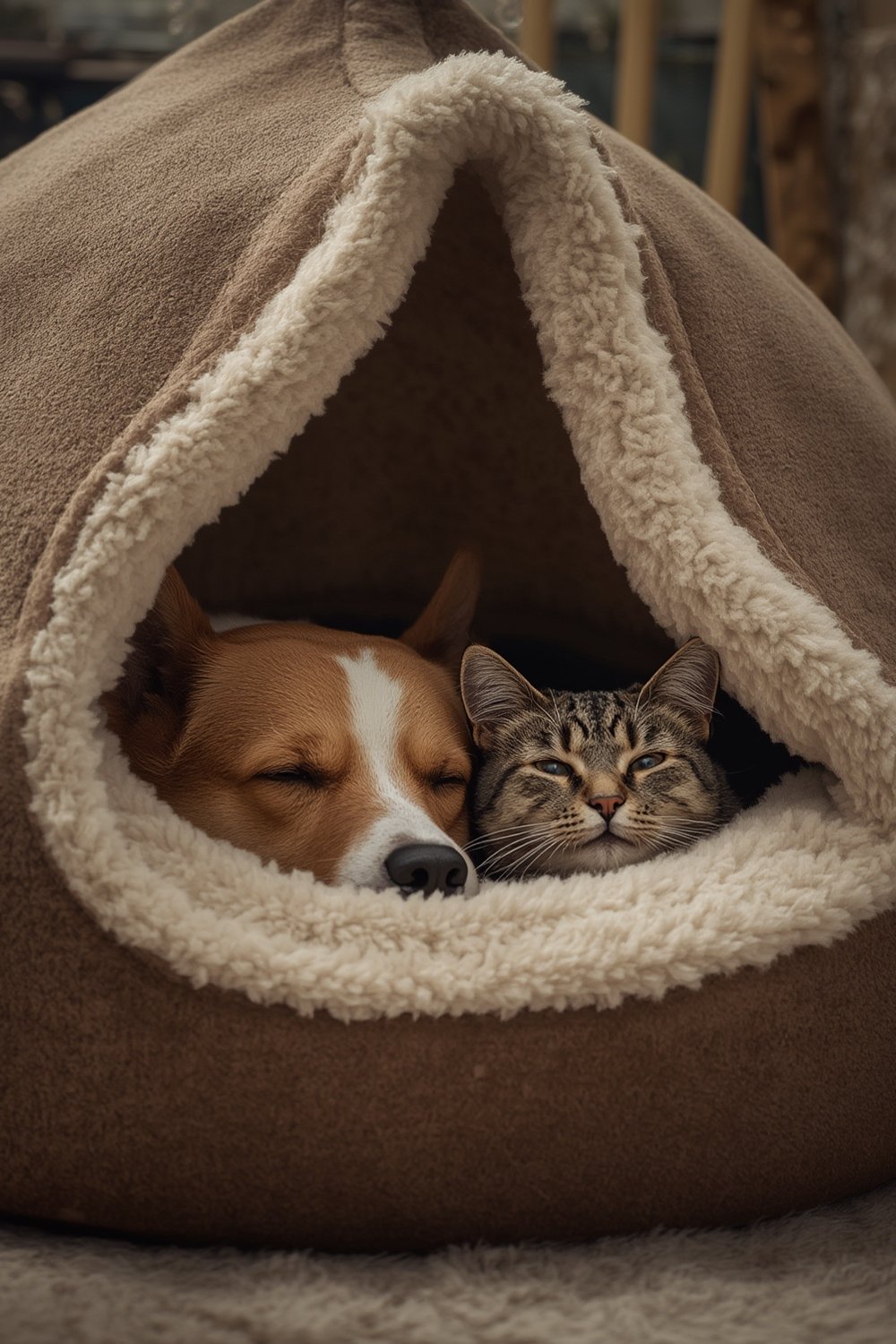 Cave Bed: 7 Ultimate Secrets For Best Pet Comfort In 2026 2 cave bed in action