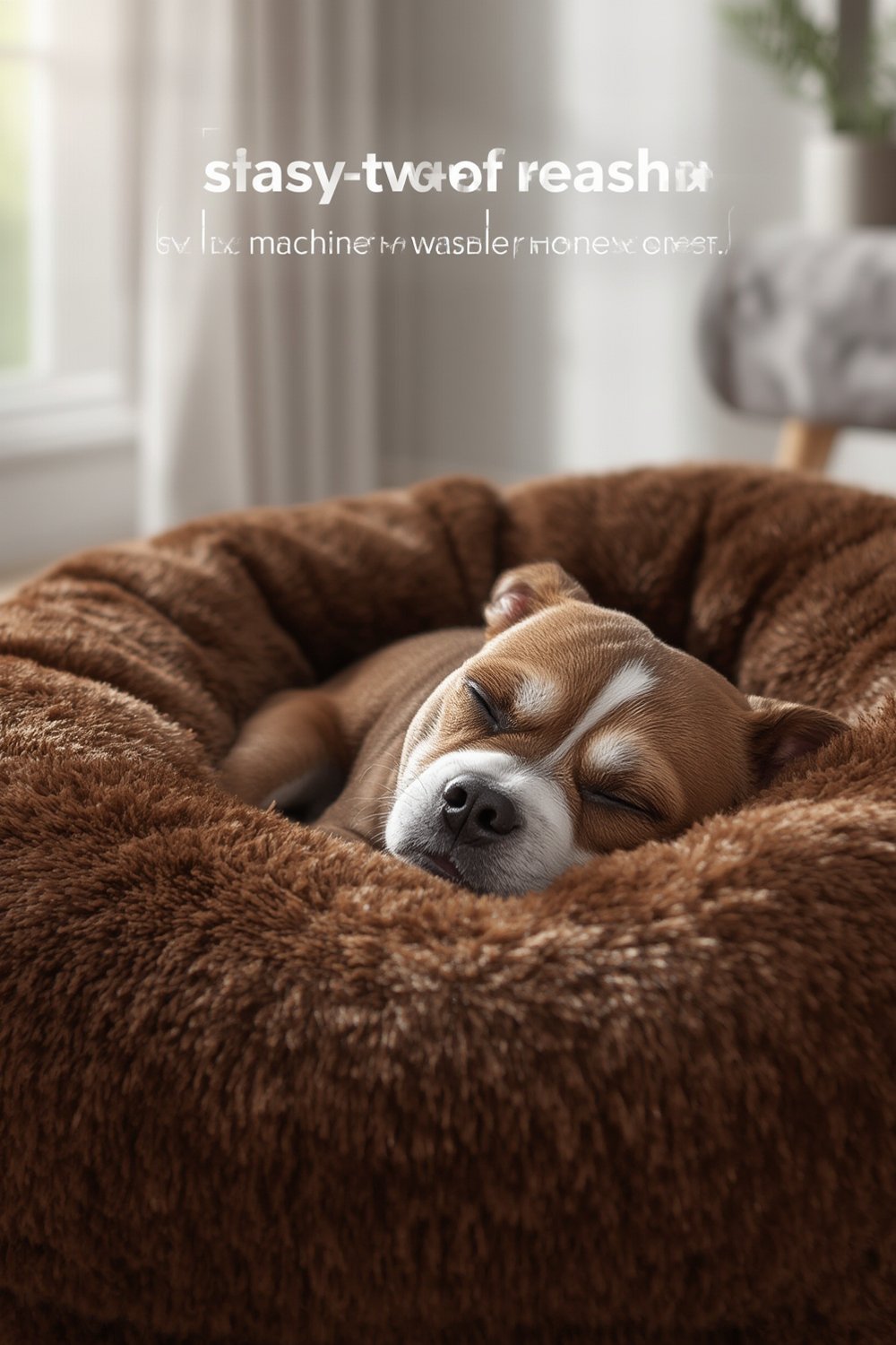 dog bed in action
